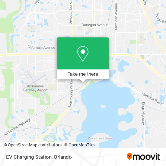 Mapa de EV Charging Station