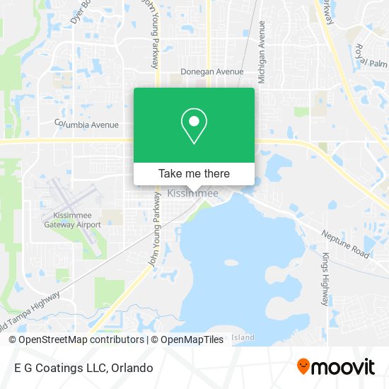 E G Coatings LLC map