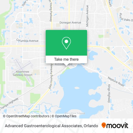 Advanced Gastroenterological Associates map
