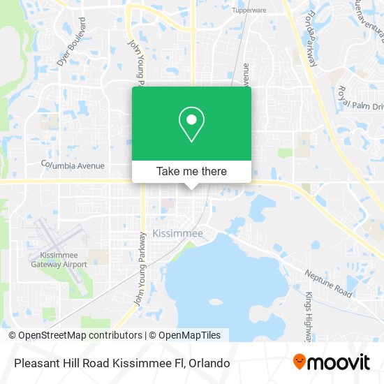 Pleasant Hill Road Kissimmee Fl map