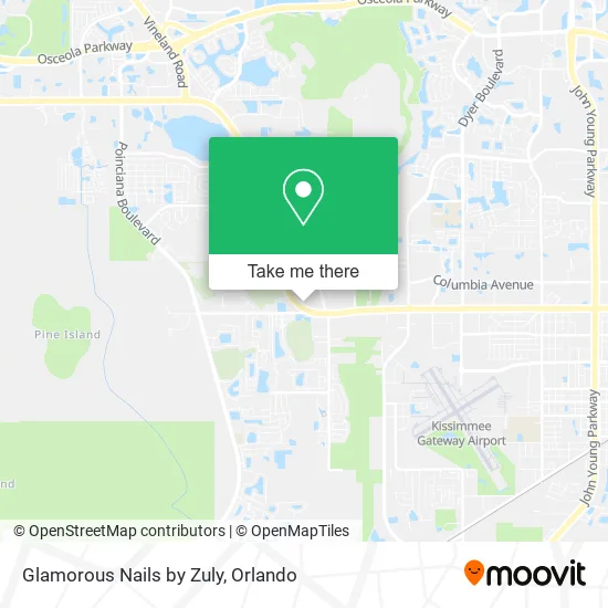 Mapa de Glamorous Nails by Zuly