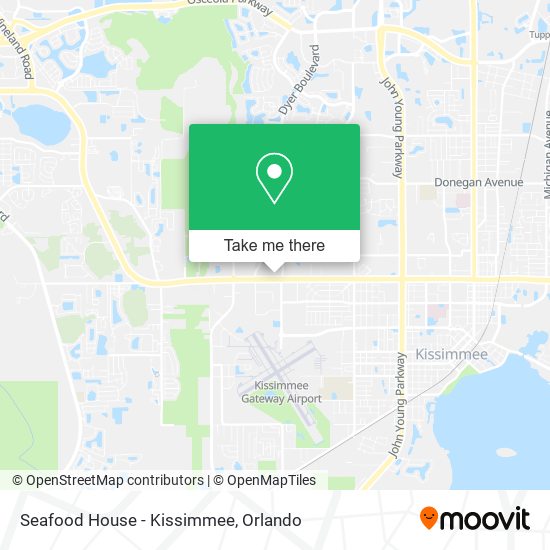 Seafood House - Kissimmee map