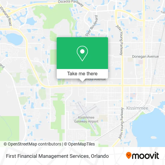 Mapa de First Financial Management Services