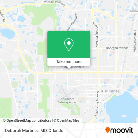 Deborah Martinez, MD map