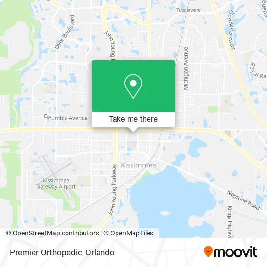 Mapa de Premier Orthopedic