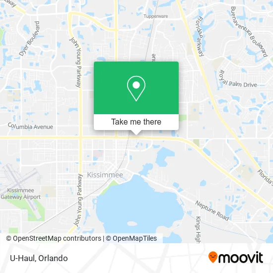 Mapa de U-Haul