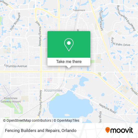 Fencing Builders and Repairs map