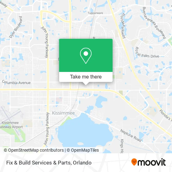 Fix & Build Services & Parts map