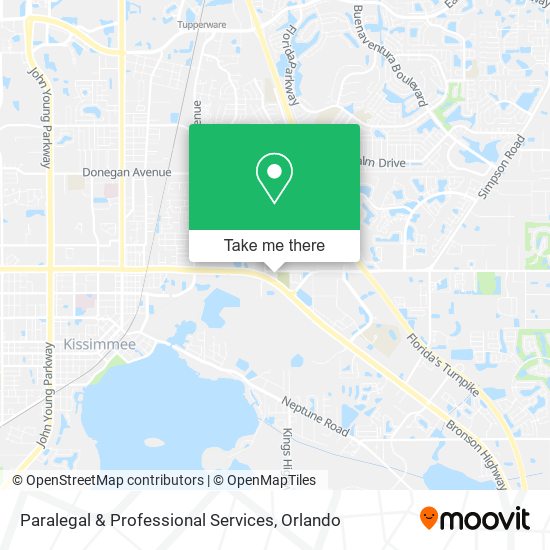 Mapa de Paralegal & Professional Services