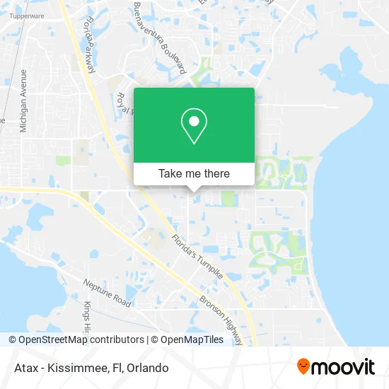 Mapa de Atax - Kissimmee, Fl