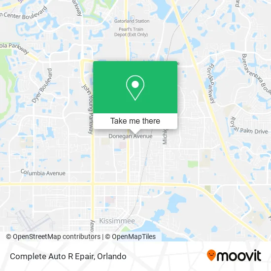 Mapa de Complete Auto R Epair