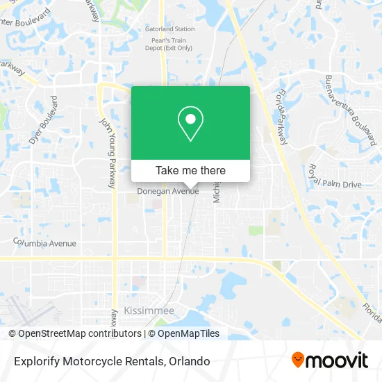 Explorify Motorcycle Rentals map