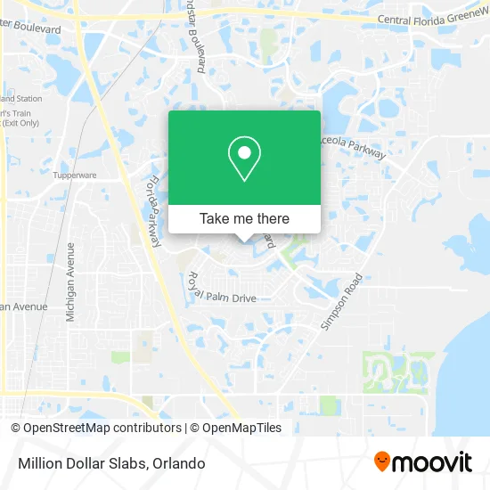 Million Dollar Slabs map