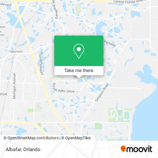 Albafar map