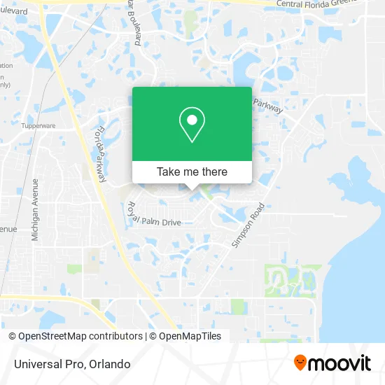 Universal Pro map