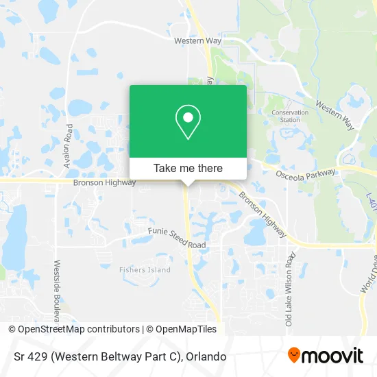 Sr 429 (Western Beltway Part C) map