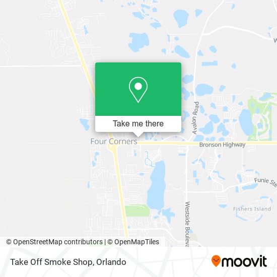 Take Off Smoke Shop map