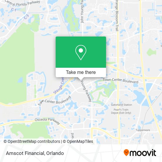 Amscot Financial map