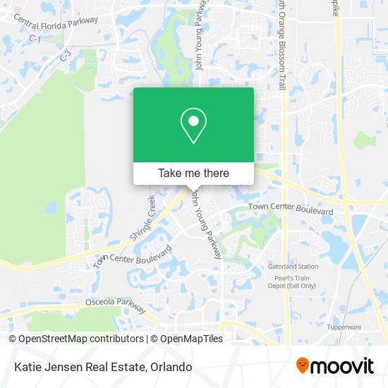 Katie Jensen Real Estate map