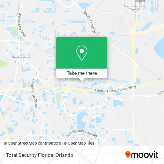 Total Security Florida map