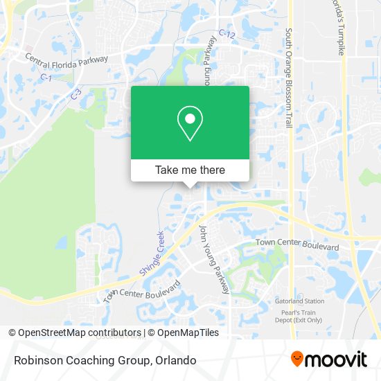 Robinson Coaching Group map