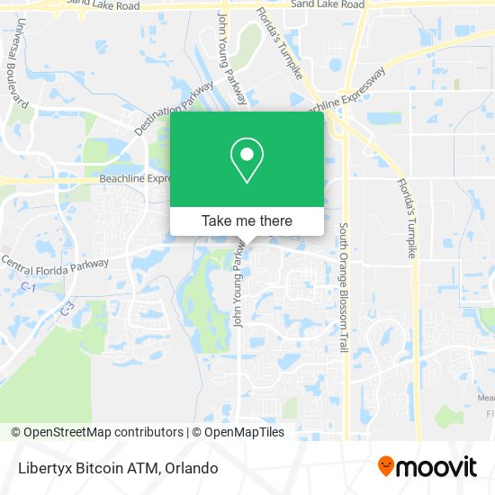 Libertyx Bitcoin ATM map