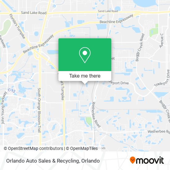 Orlando Auto Sales & Recycling map
