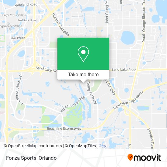 Fonza Sports map