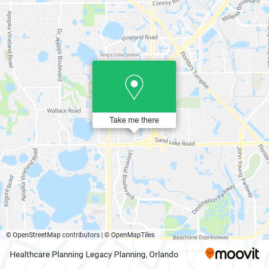 Healthcare Planning Legacy Planning map