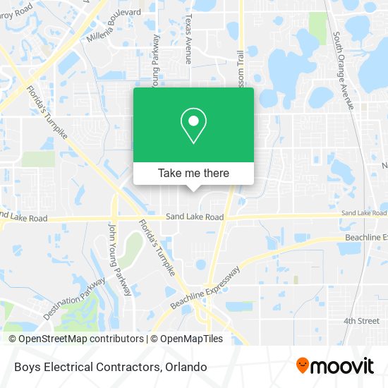 Mapa de Boys Electrical Contractors