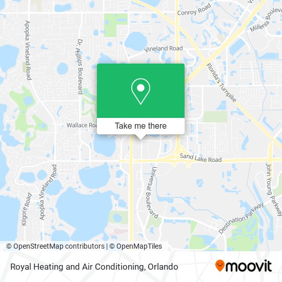 Royal Heating and Air Conditioning map