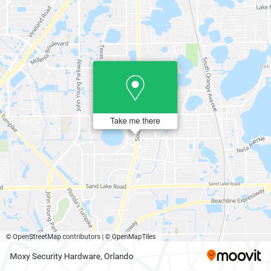 Mapa de Moxy Security Hardware