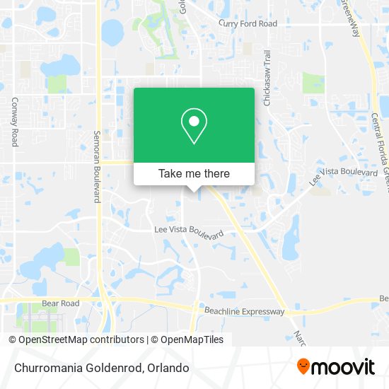Churromania Goldenrod map