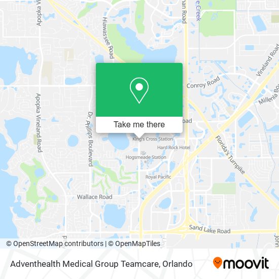 Adventhealth Medical Group Teamcare map