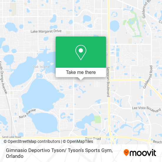 Gimnasio Deportivo Tyson/ Tyson's Sports Gym map