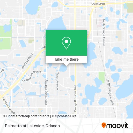 Palmetto at Lakeside map