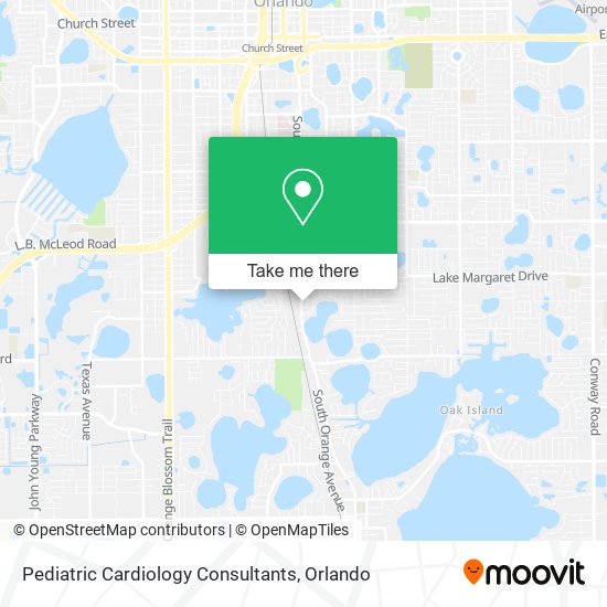 Mapa de Pediatric Cardiology Consultants