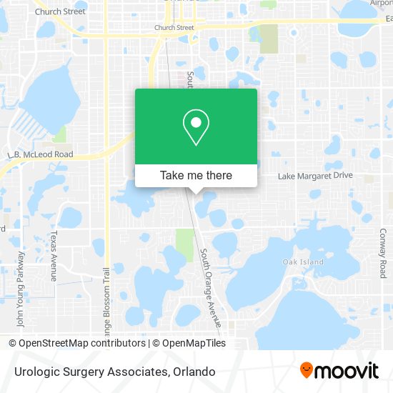 Urologic Surgery Associates map