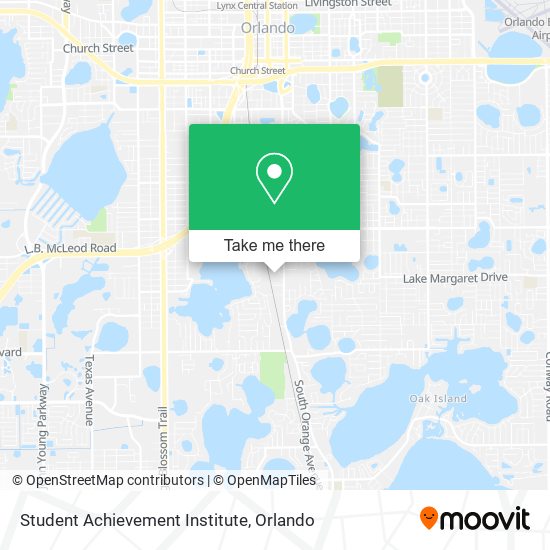Student Achievement Institute map