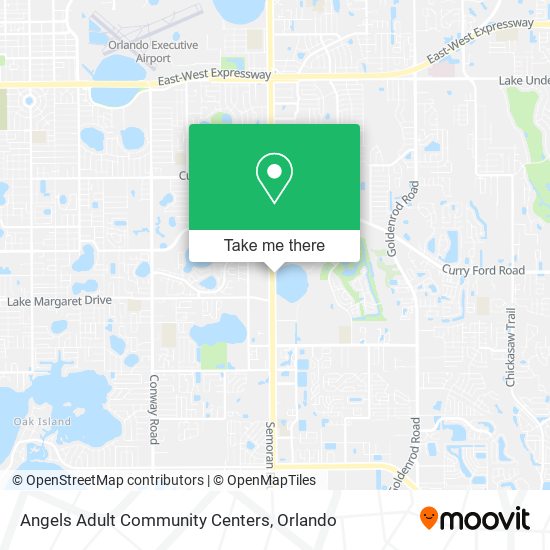 Mapa de Angels Adult Community Centers