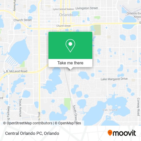 Central Orlando PC map