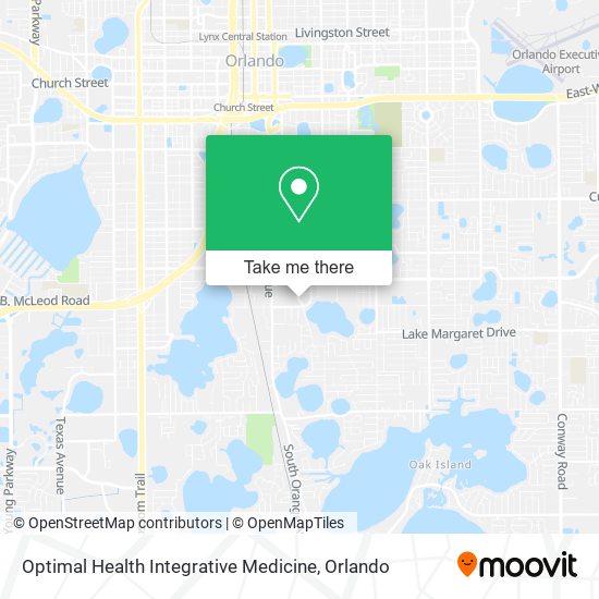 Optimal Health Integrative Medicine map