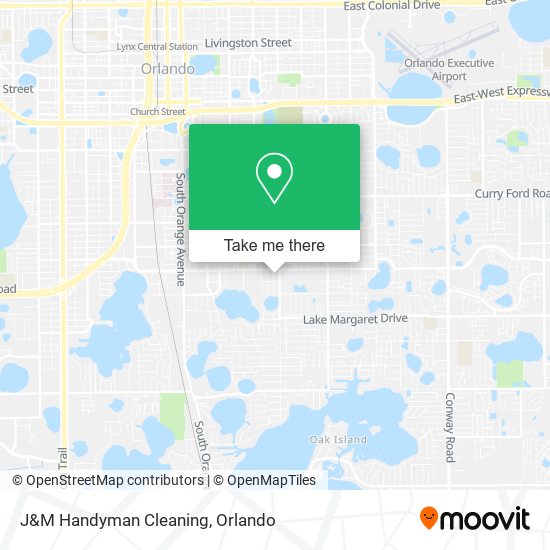 J&M Handyman Cleaning map