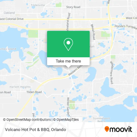 Mapa de Volcano Hot Pot & BBQ