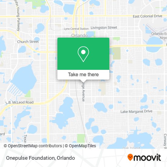 Onepulse Foundation map