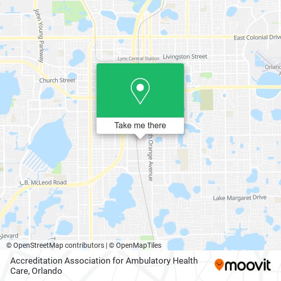 Accreditation Association for Ambulatory Health Care map