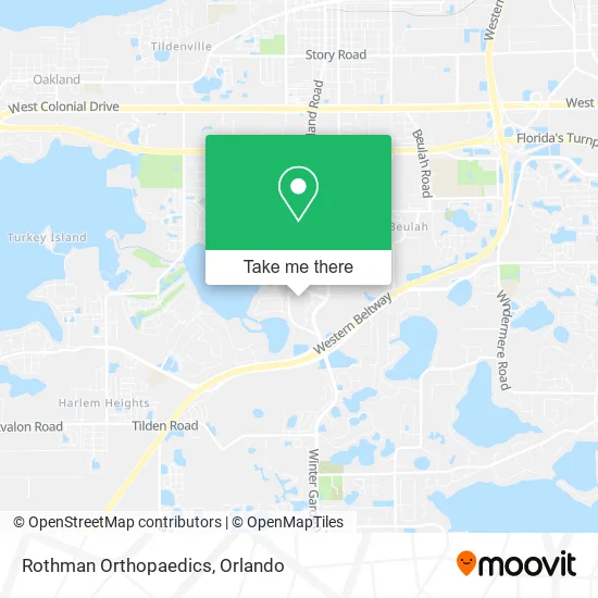 Rothman Orthopaedics map