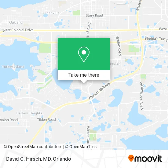 David C. Hirsch, MD map