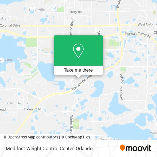 Medifast Weight Control Center map