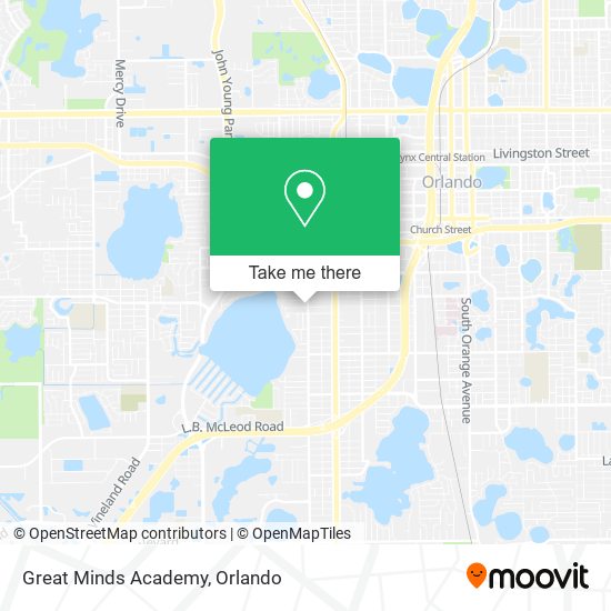 Great Minds Academy map